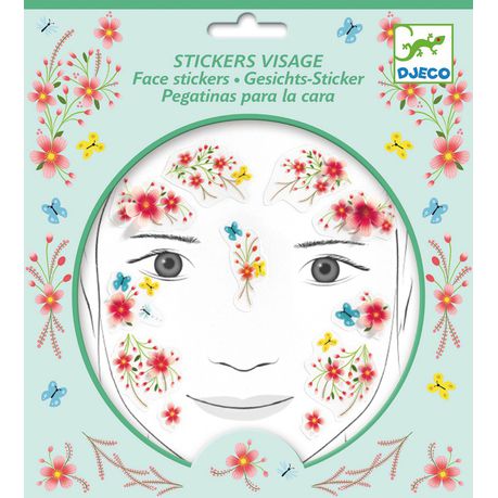 Djeco Face Stickers - Springtime Fairy Buy Online in Zimbabwe thedailysale.shop