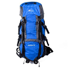 Load image into Gallery viewer, Parco Collection 67cm Hiking Backpack - Blue
