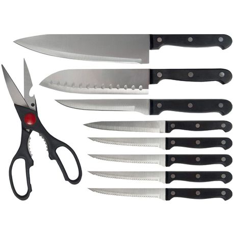 Homemax - Power Chef Self Sharpening Knife Set - Set of 9 Buy Online in Zimbabwe thedailysale.shop