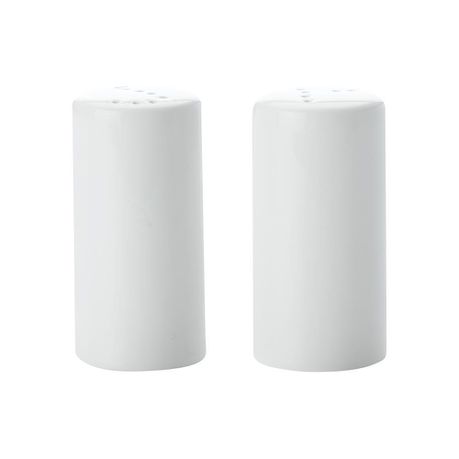 Maxwell & Williams - White Basics Cylinder Salt & Pepper Set - Set of 6