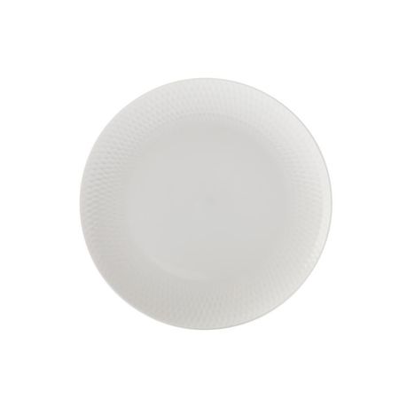 Maxwell & Williams - 18cm White Basics Diamonds Side Plate - Set of 6