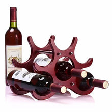 Load image into Gallery viewer, Mix Box Wooden Wine Bottle Holder - Red
