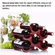 Load image into Gallery viewer, Mix Box Wooden Wine Bottle Holder - Red
