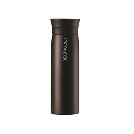 Lock & Lock - 400ml Hot & Cool Line Tumbler - Black Buy Online in Zimbabwe thedailysale.shop