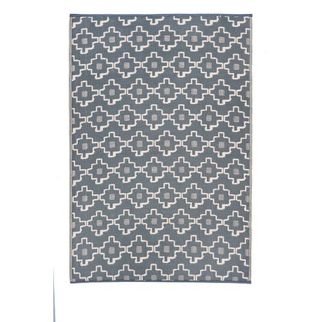 Fab Habitat Outdoor / Indoor Rug Copenhagen Multi Gray