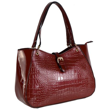 Victoria Caye Handbag - Maroon