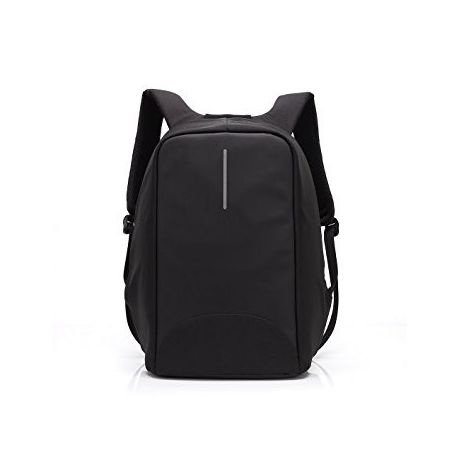 Anti-Theft Laptop Backpack with USB Charger - Black