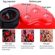 Load image into Gallery viewer, Multi-Purpose Manual Meat Grinder - Red
