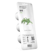 Load image into Gallery viewer, Click and Grow Dill Refill for Smart Herb Garden - 3 Pack
