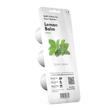 Load image into Gallery viewer, Click and Grow Lemon Balm Refill for Smart Herb Garden - 3 Pack
