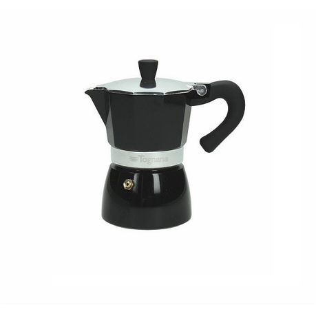 Tognana - 6 Cup Coffee Star Coffee Maker - Black