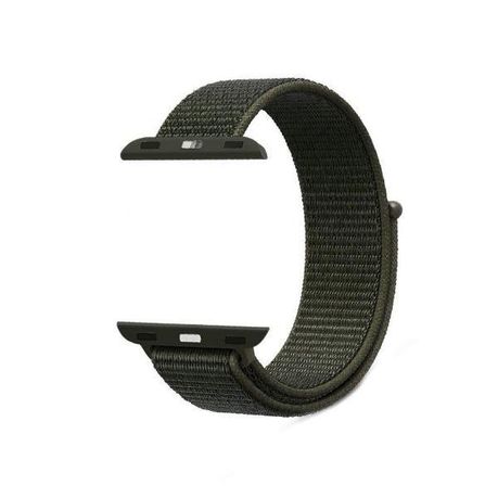 Nylon Loop Sports Strap for Apple Watch - Cargo Khaki (42mm) Buy Online in Zimbabwe thedailysale.shop