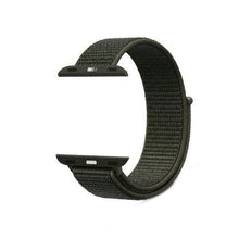 Load image into Gallery viewer, Nylon Loop Sports Strap for Apple Watch - Cargo Khaki (42mm)
