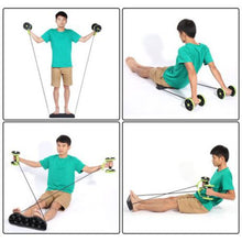 Load image into Gallery viewer, Double-Wheeled Ab Roller - Green
