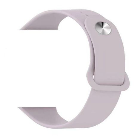 Silicon Strap for Apple Watch - Lavender (38mm)