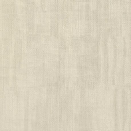 American Crafts Cardstock 12x12 Textured - Straw