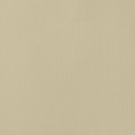 American Crafts Cardstock 12x12 Textured - Sand