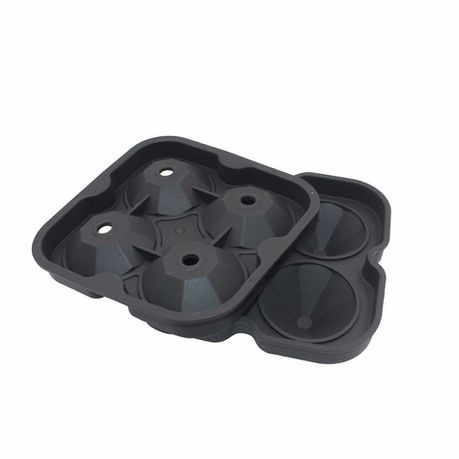 Kitchen Kult Large BPA Free Diamond Ice Tray Mould - 4 Slots Buy Online in Zimbabwe thedailysale.shop