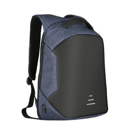 Iconix Upgraded Anti-Theft Laptop Backpack with USB Charging Port - Navy Buy Online in Zimbabwe thedailysale.shop