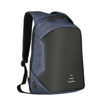 Load image into Gallery viewer, Iconix Upgraded Anti-Theft Laptop Backpack with USB Charging Port - Navy
