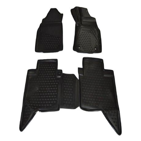 Afriboot TPE Floor Liners Toyota Hilux,D/C,2016-Present,Automatic