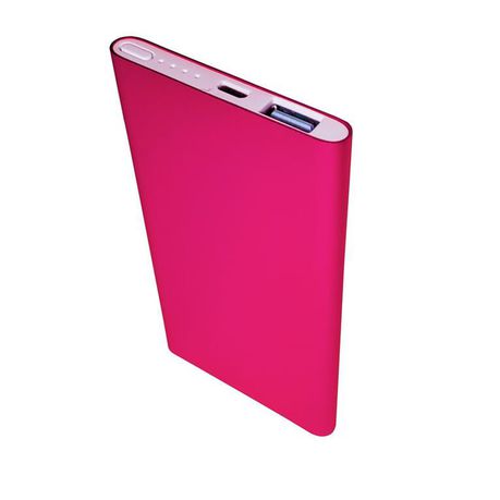 TechCollective PowerBank 10 000 mAh - Pink