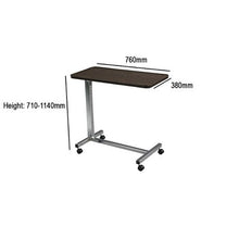 Load image into Gallery viewer, Elements Overbed Table - Height Adjustable Table with Wheels for Bedside
