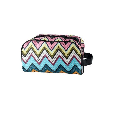 Travel-Quip Travel Toiletry Bag - Zig-Zag