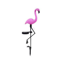 Load image into Gallery viewer, Iconix Flamingo Solar Standing Lights
