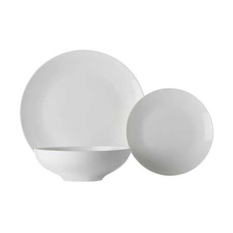 Maxwell & Williams - White Basics Tribeca Coupe Dinner Set - Set of 12 Buy Online in Zimbabwe thedailysale.shop