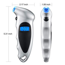 Load image into Gallery viewer, Digital Tyre Pressure Gauge with Backlit LCD
