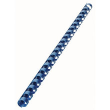 Load image into Gallery viewer, GBC: 10mm 21 Loop PVC Binding Combs - Blue (100 Pack)
