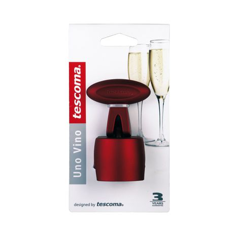 Tescoma - Champagne Stopper - Red