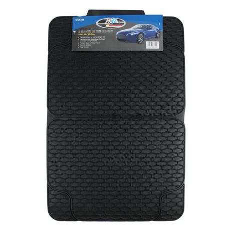 Moto-Quip - 2 In 1 Car Mat - Black