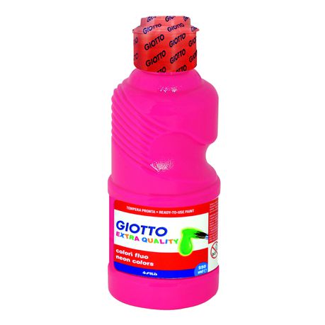 Giotto Fluo Paint 250ml - Pink