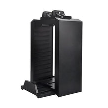 Load image into Gallery viewer, Multifunctional Storage Stand For PlayStation 4 - Black
