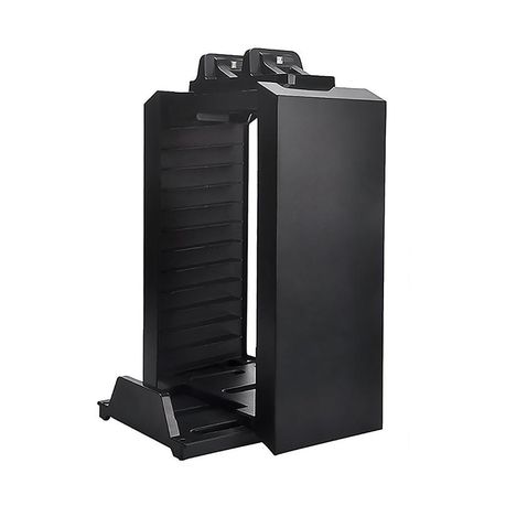 Multifunctional Storage Stand For PlayStation 4 - Black