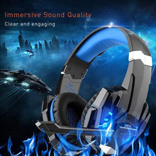 Load image into Gallery viewer, Raz Tech G9000 7.1 Gaming Headphone Computer Headset with Microphone-Blue
