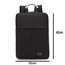 Load image into Gallery viewer, Soft Business Laptop tablets Backpack - Black
