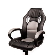 Load image into Gallery viewer, Monte Carlo Gaming &amp; Office Chair - Black &amp; Light Grey Trim
