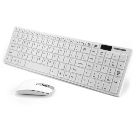 2.4GHz Ultra-Thin Fashion Wireless Keyboard & Mouse Combo Buy Online in Zimbabwe thedailysale.shop