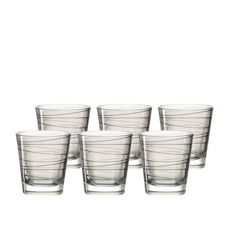 Leonardo Drinking Glass Tumbler - Basalt Grey VARIO