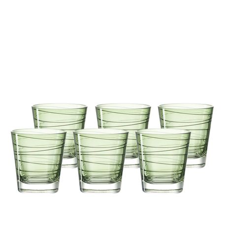 Leonardo Drinking Glass Tumbler - Green VARIO