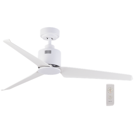 Bright Star - 65W 3 Blade Ceiling Fan Without Light - White Buy Online in Zimbabwe thedailysale.shop