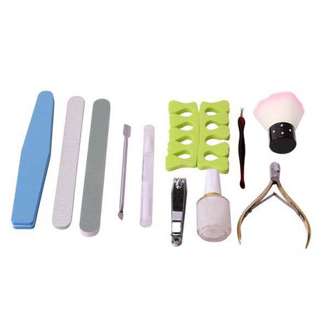 Polishing Manicure Peeling Cutting 10 in 1 Nail Art Tool Set Buy Online in Zimbabwe thedailysale.shop