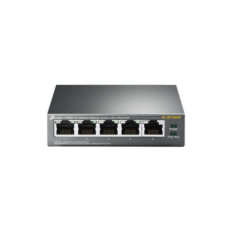 TP-Link TL-SF1005P 5 Port Desktop POE 10/100 Switch Buy Online in Zimbabwe thedailysale.shop