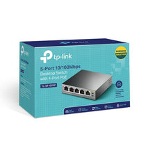 Load image into Gallery viewer, TP-Link TL-SF1005P 5 Port Desktop POE 10/100 Switch
