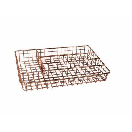 Continental Homeware Rose Gold Cutlery Divider Buy Online in Zimbabwe thedailysale.shop