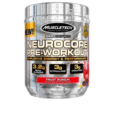 MuscleTech Neurocore Pro Series Fruit Punch - 224g