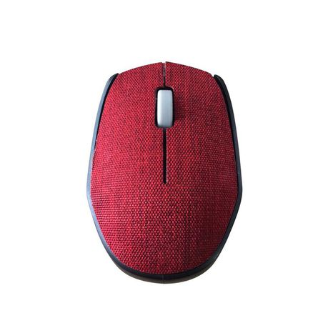 Ultra Link Fabric Optical Wireless Mouse - Red Buy Online in Zimbabwe thedailysale.shop